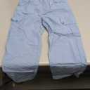 Rolanko Parachute Pants for Girls Y2K Cargo Trousers with Pockets Harajuku Jogger Pants Kids 10-12Y, 150