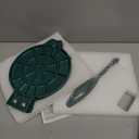 Tortilla Press with Adjustable Thickness Control 8 inch Mexican Tortillera Presser Made with Precision from Special Alu Alloy - Metal Pataconera with 50 Parchment Paper, Dough Cutter and Recipes eBook