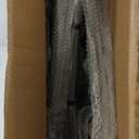 SERWALL Modern Outdoor Rocking Chair, All Weather Adirondack Rocking Chair for Patio, Porch, Garden, Backyard, Grey