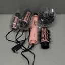 Farery 4-in-1 Rotating Blow Dryer Brush Set | Oval Volumizing Barrel, 1.5" & 2" Rotating Brushes, and Diffuser | All-in-One Hot Air Brush for Fast Drying, Volumizing, and Smoothing