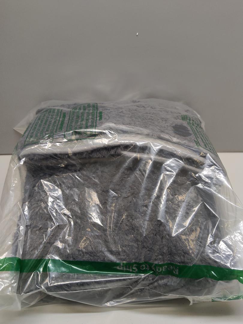 BEARPAW Sherpa Throw Blanket - Ultra Soft Plush Warm Reversible Fluffy Blanket for Bed Couch Sofa & Living Room Decor, House Decor, Room Decor Gifts for Women - 50"x70", Gray (Valley)