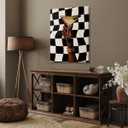 Cool Apartment Wall Art Retro Martini Art Poster Vintage Cocktail Canvas Prints Black Girl Bar Cart Decor for Bar Bedroom 12x18inch Unframed (12L" x 18W")