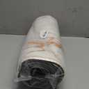 Mrcrypos Gold White Kitchen Rugs Cushioned Anti Fatigue 2 PCS Marble Kitchen Mats PVC Non Slip Waterproof Kitchen Mats for Floor Sink Laundry Office Size: 17" W x 29" L + 17" W x 47" L