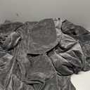 ULTICOR 7-Piece L Shape Sectional Recliner Sofa Covers, Velvet Stretch Reclining Couch Covers for Reclining L Shape Sofa, Thick, Soft, Washable (Dark Grey, 1 Additional seat)