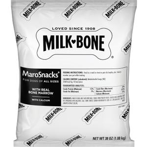 Milk-Bone MaroSnacks Dog Treats, 38 Ounce Refill Packs