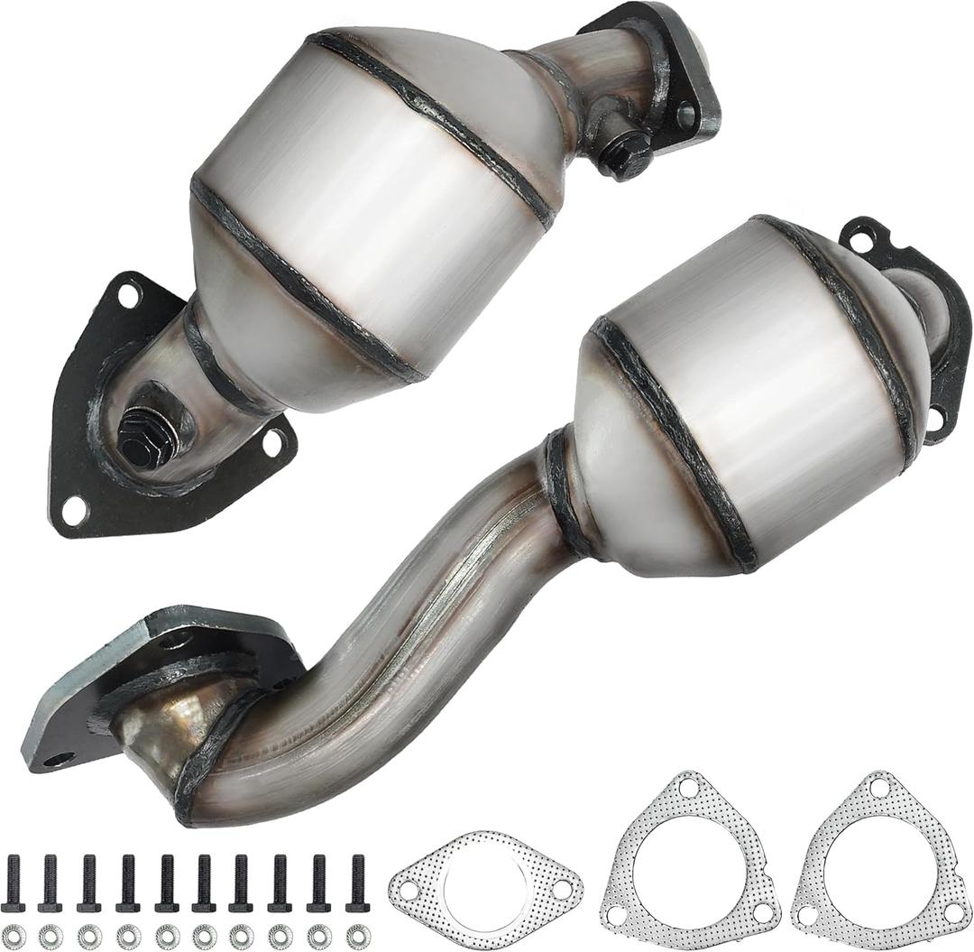 JT Exhaust Catalytic Converter Compatible with 2010-2015 Ford Taurus/Flex 3.5L, 2013-2016 Ford Explorer, 2010-2014 Lincoln Mks/Mkt 3.5L (ONLY Turbo)(EPA Compliant)