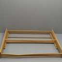 Honey-Can-Do Collapsible Bamboo Drying Rack  Sturdy & Foldable Laundry Drying Rack, Space-Saving & Portable Clothes Rack for Air-Drying Clothes, Towels, Blankets & Delicates, Indoor & Outdoor Use.