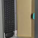 Logitech MK470 Slim Wireless Keyboard and Mouse Combo - Modern Compact Layout, Ultra Quiet, 2.4 GHz USB Receiver, Plug n' Play Connectivity, Compatible with Windows - Graphite