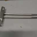 Teenyyou 20.4" Swivel Towel Rack 2 Arms 304 Stainless Steel Sliver