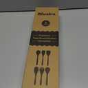 Riveira's 6-Piece Kitchen Essentials - Wooden Spoons for Cooking and Comprehensive Cooking Utensils Set (Light Teak)