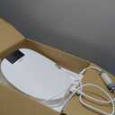 XCQQ Electric Heated Bidet Toilet Seat with Warm Water Wash, Warm Air Dryer, Soft Closed Lid, Night Light, LED Display, Toilet Seat with Bidet Requires Outlet - Round - Amazon.com