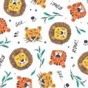 Hello Bello Diapers, Size 1 (8-12 lbs) Wild Cats, 128 Count Value Pack of Premium Disposable Baby Diapers, Hypoallergenic with Soft, Cloth-Like Feel