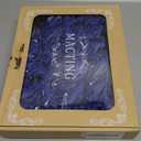 MACTING Artificial Flower Roses 30PCS Real Touch Fake Flowers with Stem Foam Roses for DIY Wedding Bouquets Backdrop Party Bridal Shower Spring Home Valentines Day Decorations,Dark Royal Blue