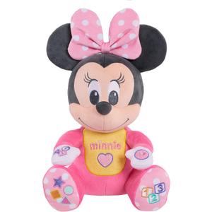 Disney Baby Musical Discovery Plush Minnie Mouse with Sounds and Phrases, Sings ABCs, 123s, and Colors Songs, Kids Toys for Ages 06 Month by Just Play
