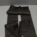 HONGTEYA 2 Pairs Fleece Lined Tights Women - Warm Sheer Pantyhose Fake Translucent Tights Winter Thermal Leggings (X-Small)