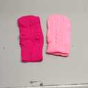 Chihuahua Yorkie Sweater, 2 Pieces Dog Sweaters for Small Dogs, Turtleneck Knitted Dog Clothes for Small Dogs, Winter Warm Pullover Sweaters, Pet Cat Sweater Cold Weather Puppy Clothes Outfits XS (Rose-Pink)