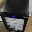 EUHOMY 45 Bottle Wine Cooler Refrigerator, Small Wine Fridge for Red, White and Champagne, 4.5 Cu.ft Mini Fridge with Adjust Temperature, Black