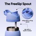 Owala FreeSip Insulated Stainless Steel Water Bottle with Straw, BPA-Free Sports Water Bottle, Great for Travel, 40 Oz, Out of the Blue