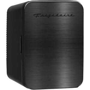 Frigidaire Mini Personal Fridge Cooler, Countertop, Holds Up to 10L/15 Cans, Brushed Black Stainless Rugged Design, Portable for Skincare, Makeup, Car, Office, Bedroom, Dorm Room, or Cabin Frigidaire Mini Personal Fridge Cooler, Countertop, Holds Up to 10L/15 Cans, Brushed Black Stainless Rugged Design, Portable for Skincare, Makeup, Car, Office, Bedroom, Dorm Room, or Cabin