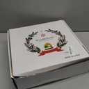 22 inch Artificial Christmas Wreath for Front Door Winter Cedar Wreath with Pine Cones,Pine Needles for Front Door Farmhouse Indoor Outdoor Holiday Home Decor (Green Pine Needle and Red Berry B)