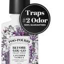 Poo-Pourri Before-You-Go Toilet Spray, Lavender Vanilla, 4 Fl Oz, Up to 200 Uses, Bathroom Odor Deodorizer, Plant-Based with Essential Oils, for Home or Work, Lavender, Vanilla and Citrus Scent