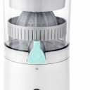 Electric Citrus Juicer USB Rechargeable  Portable Orange & Lemon Squeezer, Automatic One-Touch Operation, Compact Design for Kitchen & Travel, White & Mint Green