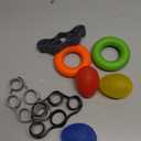 roygra Grip Strength Trainer (8 Pack), Forearm Strengthener, Stress Balls for Adults, Hand Strengthening Devices, Wrist Finger Strengthener, Physical Therapy Exercise Equipment, Golf Baseball Climbing