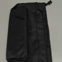 Cosmetic Bag Storage Organizer Insert Lightweight Waterproof Nylon Fabric with Zipper Closure Ideal for Travel Tote Bags