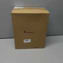 Set of 3 Lighted Resin Christmas Tree Figurine, 11''/7.4''/4.4'' Large Christmas Tree Tabletop Decorations with Multi-Color Lights Battery Operated Xmas Decor for Tables Mantel Holiday