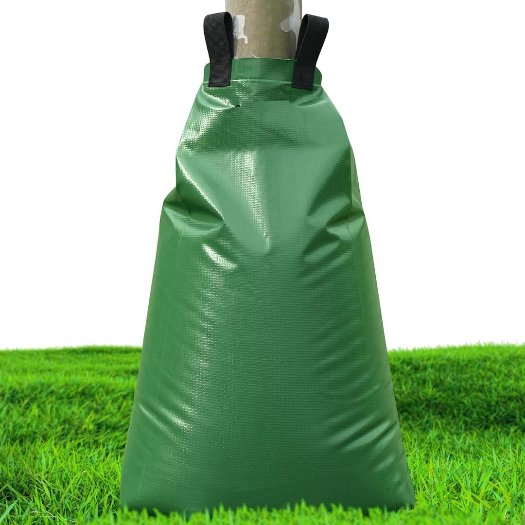Tree Watering Bags Slow Release:20 Gallon - Reusable & Premium PVC Water Bags - Slow Watering 6-8 Hours for Newly Planted or Established Trees in Hot Weather (1 Pack)