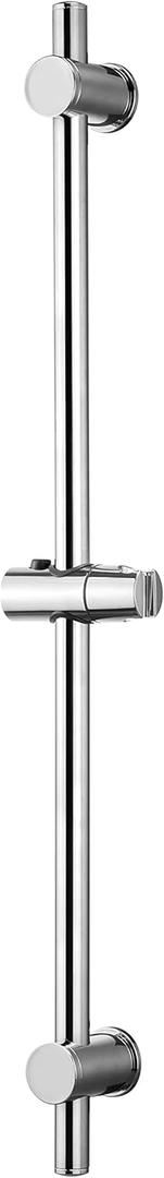 31.5'' Shower Slide Bar for Bathroom SUS 304 Stainless Steel Bar with Adjustable ABS Handheld Shower Head Holder & Wall Mount with Chrome Finish