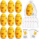 Libima 20 Pcs Inspirational Stress Balls Team Gift Thank You Teacher Appreciation Positive Gift Funny Relief Ball with Cards Bags Elastic Relief Dietitian for Coworker Staff (Potato)
