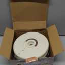 2 Pack Flea Traps for Inside Your Home, Indoor Flea Light, Bed Bug Killer with 8 Sticky Pads & 4 Light Bulb, Odorless Natural Insect Infestation Treatment Trap for Kid Pet (White Grey)