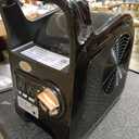 High Velocity Blower Fan - Floor Drying Fan for Cooling and Ventilating, 355 CFM Air Mover Floor Dryer, Fans for Garage, Shop, Patios, 3 Speeds Portable Utility Blower 2 AC Outlets Black