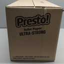 Presto! Ultra-Strong 2-Ply Toilet Paper, 24 Mega Rolls = 120 Regular Rolls, 308 Sheets Per Roll, Unscented
