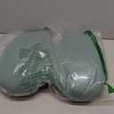 C CUSHION LAB Extra Dense Lumbar Pillow - Patented Ergonomic Multi-Region Firm Back Support for Lower Back Pain Relief - Lumbar Support Cushion with Strap for Office Chair, Car, Sofa - Wellness Green