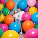 Green Balloons 18 Inch 12 Pack Large Latex Party Balloons Round Helium Balloon for Jungle Safari Birthday Party Christmas Festival Party Decorations (Green Balloons 18 inch)