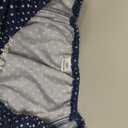 SOLY HUX Girl's Polka Dots Peplum Tops Puff Short Sleeve Ruffle Cute Babydoll Blouse Blue Polka Dots 10Y