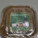 260PCS Air Fryer Liners for Ninja Crispi 4-in-1 Portable Glass Cooking System, Disposable Ninja Crispy Air Fryer Accessories, Non-Stick Square Parchment Paper Liners Unbleached