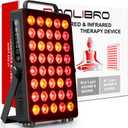 Red Light Therapy Panel for Face and Body, Quad Wave 660nm 850nm 630nm 940nm Near Infrared Light Therapy Panel Portable Dual Chip LED Device for Body Pain Relief Skin Health Sleep (BN-40)