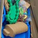 Step2 Tropical Rainforest Kids Water Tables, Outdoor Toddler Activity Table, Ages 1.5+ Years Old, 13 Piece Water Toy Accessories, Blue & Green