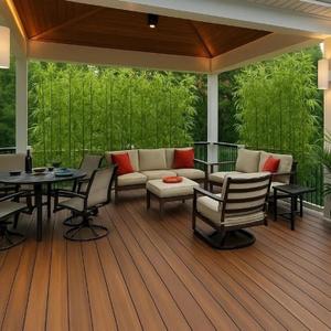 5ft 20 Pack Fake Bamboo, Artificial Bamboo Plants Outdoor, Tall Faux Bamboos Tree for Privacy Covers on Deck and Patio, Decoration for Garden, Yard, Office