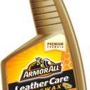 Armor All Car Leather Cleaner Spray, Beeswax Leather Care Spray for Cars, Trucks, Motorcycles, 16 Oz Each