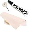 Polywatch Plastic Watch Crystal Scratch Remover String Buff Soft Polisher and Polishing Cloth