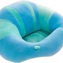 Baby Support Seat Sofa Plush Soft Animal Shaped Baby Learning to Sit Chair Keep Sitting Posture Comfortable for 3-16 Months(Blue)