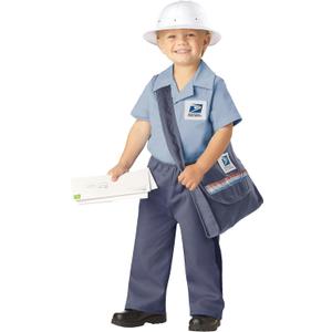 California Costumes Toddler Mr. Postman Costume (Blue)