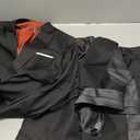 Boys' Formal Suit Set, with Suspenders, Adjustable Waist (Black, 16)