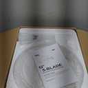 TCL 52" Low Profile Ceiling Fan with Light, Slim, White, Flush Mount, DC Reversible Motor, 6 Speeds, Remote Control, Noiseless, Dimmable, LED Light, 3CCT, Modern Ceiling Fan for Bedroom Living Room