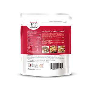 Jongga Shelf Stable Napa Cabbage Kimchi, Spicy, No Preservatives Added, Vegan Friendly, Gluten Free, 2.8 Ounce (Pack of 8) Best By Apr 13, 2026