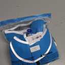 Dog Coat, Waterproof Dog Jacket Pet Winter Coat for Cold Weather with Thicken Furry Collar, Reflective Puppy Winter Jacket Warm Fleece Lining for Large Pets Blue Large